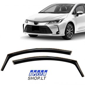 TOYOTA COROLLA priekiniai vėjo deflektoriai